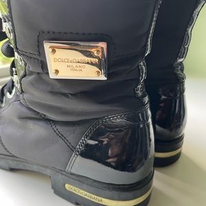 Dolce & Gabbana black boots